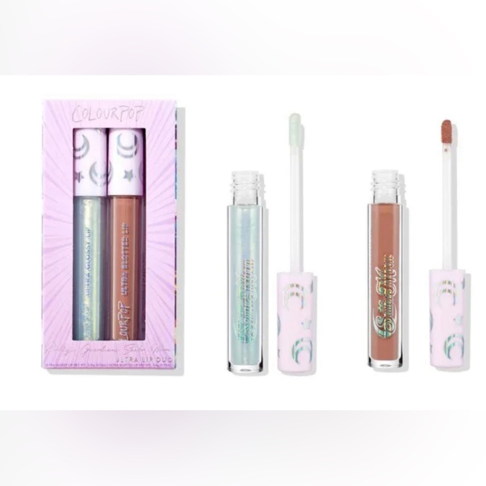 Moonstix Duo Liquid Lip Set - Green & Brown